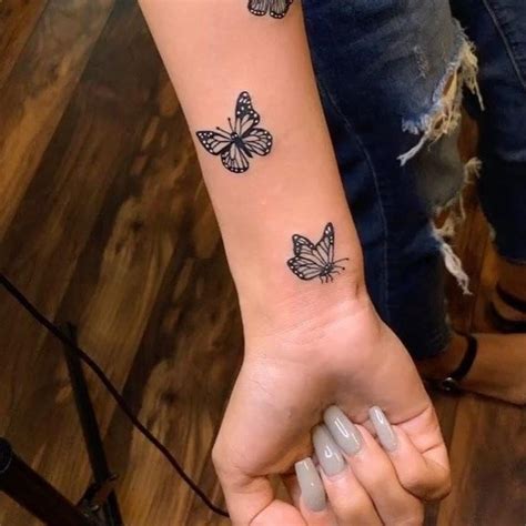 52 Sexiest Butterfly Tattoo Designs In 2020 Cute Hand Tattoos