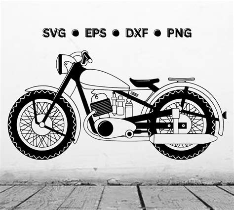 Motorcycle Svg Motor Bike Svg Motorcycle Digital Vector File Motorcycle