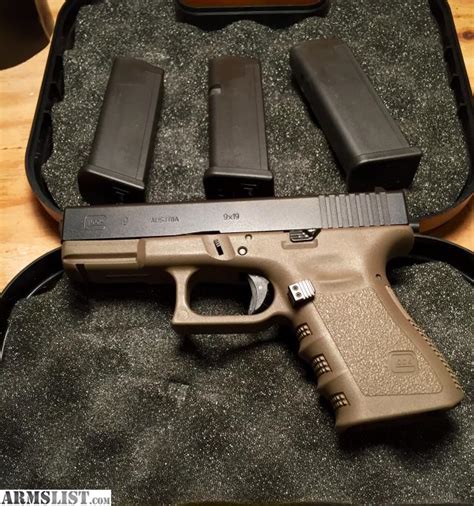 Armslist For Sale Glock 19 Od Green 3 Mags Plus Extras