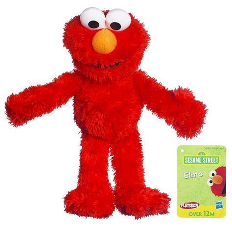Sesame Street Plush Elmo 9 Inch Measures Approximately 9 Inches In