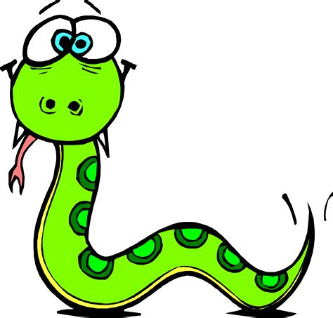 Picture Of A Cartoon Snake