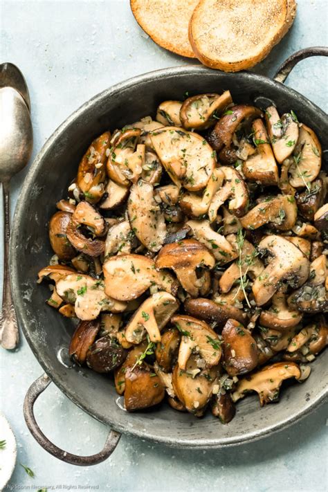 Easy Sauteed Mushrooms Recipe - No Spoon Necessary