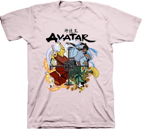 Nickelodeon Mens Avatar Last Airbender Shirt The Last Airbender Tee