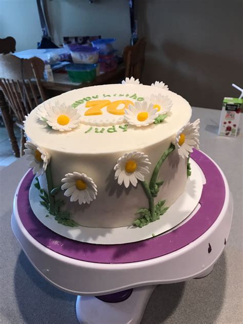 Daisy Birthday Cake Cake Baby Cake Desserts