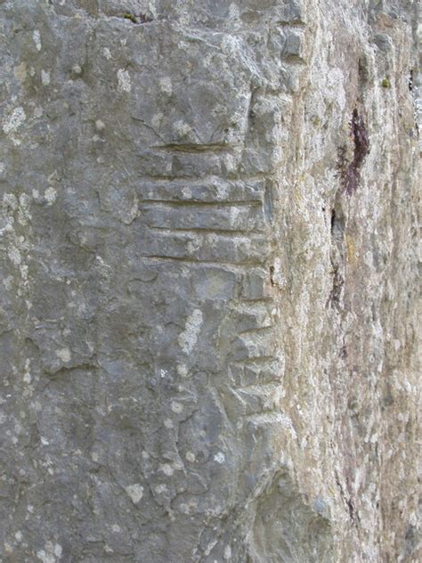 Ogham alphabet inscription, Irish... © David Hawgood cc-by-sa/2.0 :: Geograph Ireland