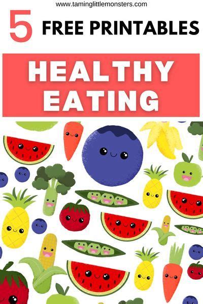 Free Healthy Eating Printable Activity Pack For Kids In 2021 Healthy