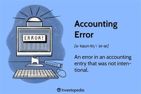 Understanding Accounting Errors How To Detect And Prevent Them