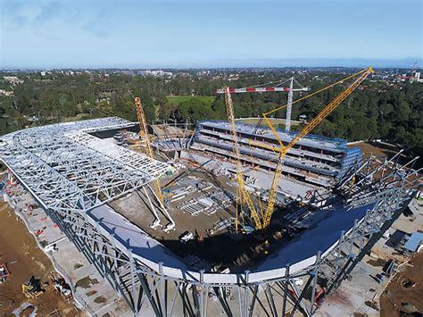 Sydney Building Steepest Football Stadium Coliseum