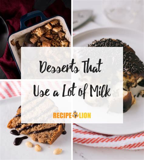 Eggs are a vital part of a lot of sweet dishes, with many being quick and easy desserts that only use a few ingredients. 11 Dessert Recipes That Use a Lot of Milk | Recipe using ...