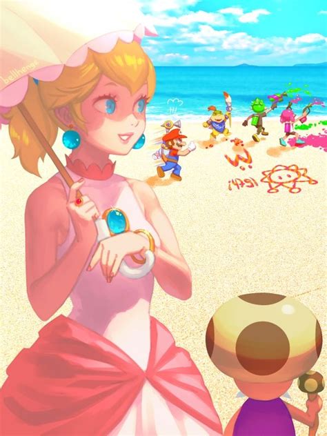 Sunshine Beach By Https Deviantart Com Bellhenge On DeviantArt Super Mario Art Super