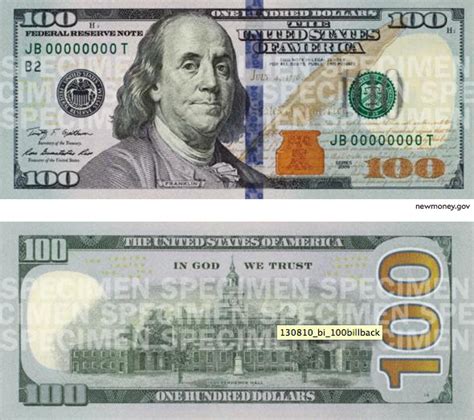 Heres The Beautiful New 100 Bill Thats Going Into Circulation Today