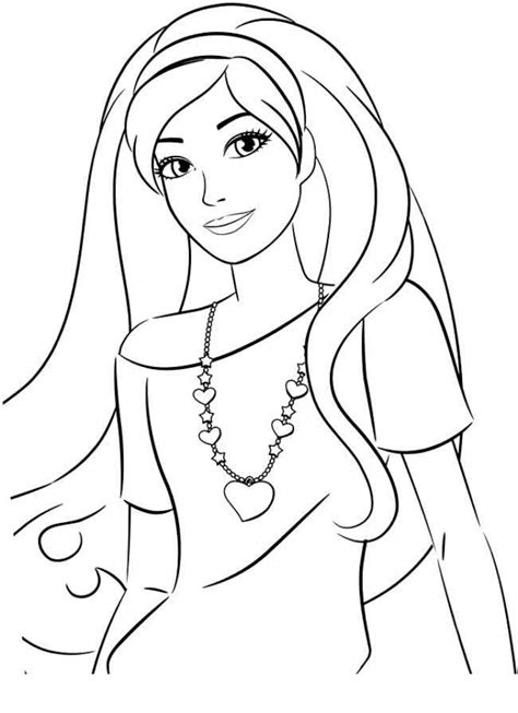 Puppy coloring pages unicorn coloring pages coloring pages for girls cartoon coloring pages coloring pages to print free printable coloring disney princess belle coloring pages. Get This Printable Image of Barbie Coloring Pages t2o1m
