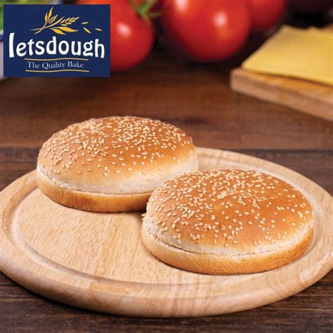 Buy Letsdough 45 Seeded Burger Buns 1x48 Order Online From Jj