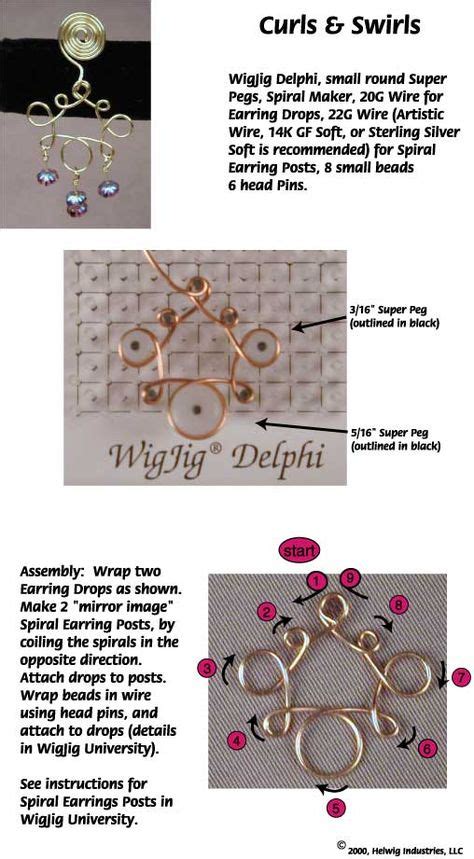 110 Wire Jig Patterns Ideas Wire Jig Wire Jewelry Wire Wrapped Jewelry