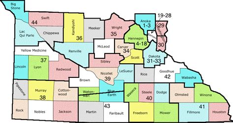 Minnesota South Al Anon Area Districts Prior To 2015