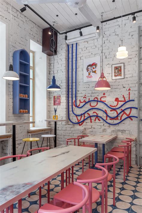 A Colorful Street Food Restaurant Concept In Moscow Restaurant