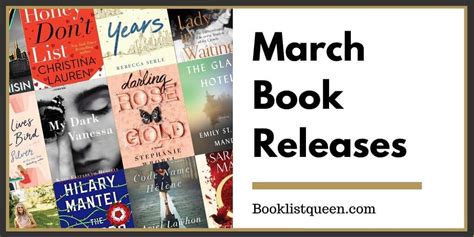 March 2020 Book Releases Booklist Queen