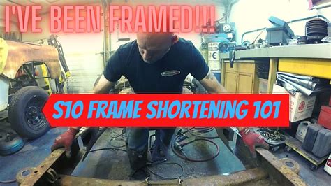 How To Shorten An 80 S Chevy S10 Frame YouTube
