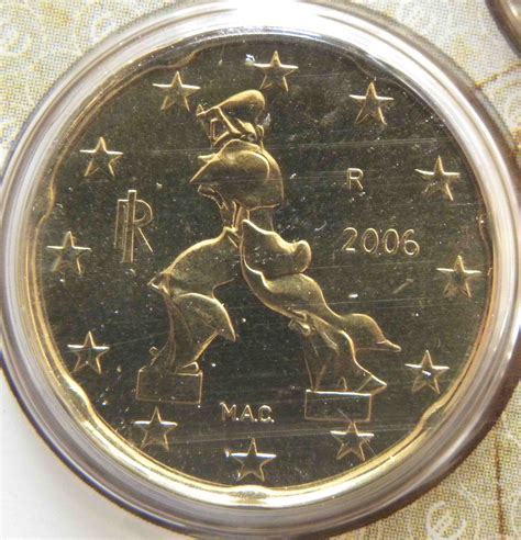 Italy Euro Coins Unc 2006 Value Mintage And Images At Euro Coinstv