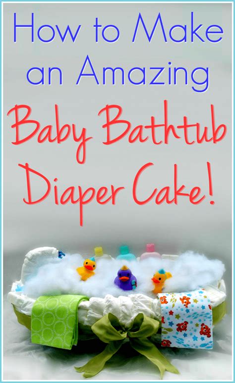 Fiberglass bathtubs are made of molded fiberglass sheets with a top layer of gel coat. How to Make a Baby Bathtub Diaper Cake with Step-by-Step ...