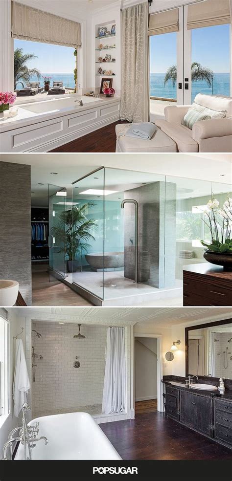 21 Celebrity Bathrooms That Could Double As Luxury Spas Celebrity