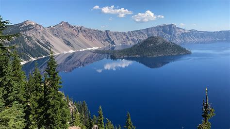 Discovery Point Overlook At Crater Lake National Park