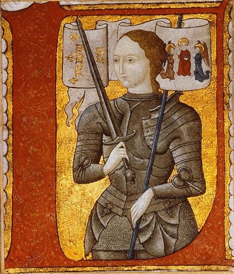 Jeanne Darc Franz Flämbuchillustr Joan Of Arc Miniature C