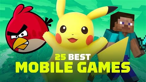 25 Best Mobile Games Youtube