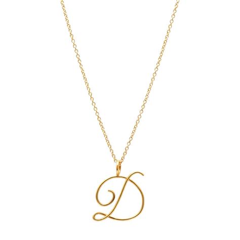 Maybe you would like to learn more about one of these? 9ct solid gold initial necklace by sibylle de baynast jewels | notonthehighstreet.com