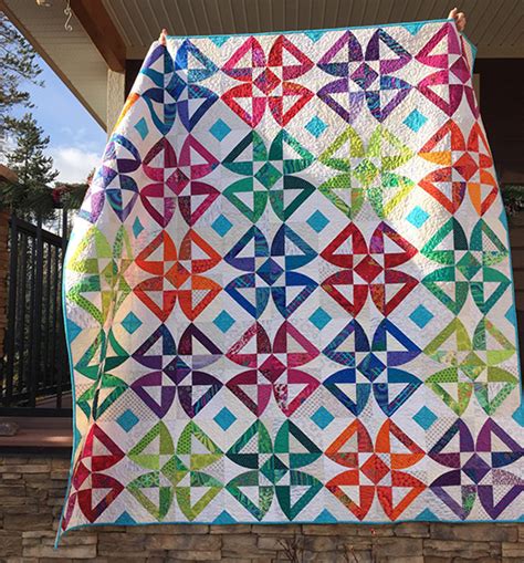 Twisted Blossom Quilt Pattern Quilting