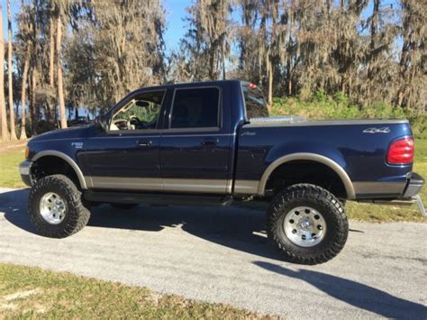 2003 Ford F 150 Supercrew Lariat 4x4 Lifted 1ftrw08l23kc00424