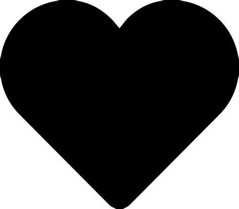 Heart Silhouette Clip art - heart png download - 980*858 - Free png image