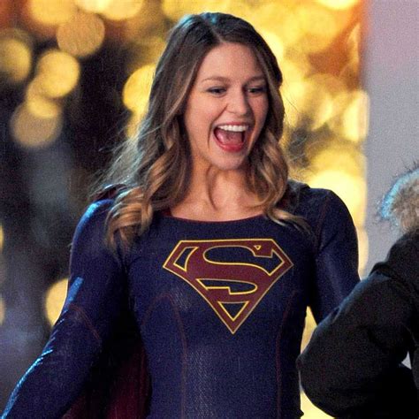 Melissa Benoist’s Supergirl Fighting Crime But Who’s Behind The Mask Supergirl Outfit Supergirl
