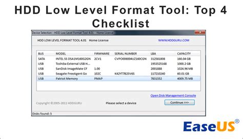 Hdd Low Level Format Tool Top 3 Checklist 2024