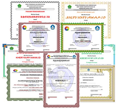 Detail Contoh Piagam Paskibra Koleksi Nomer