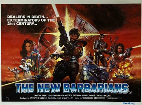 original the new barbarians movie poster science fiction