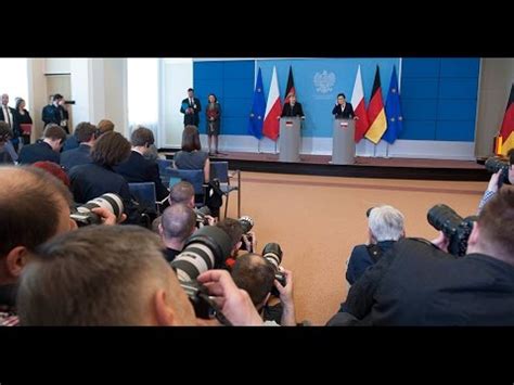 Konferencja prasowa premiera morawieckiego jutro. Konferencja premier Ewy Kopacz i kanclerz Angeli Merkel ...