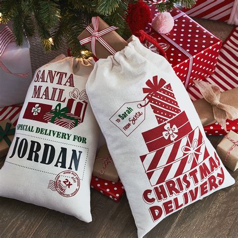 Personalized Santa Bag Décor Michaels