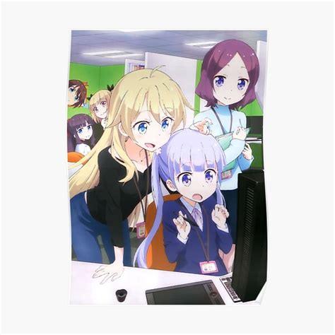 New Game Aoba Himfumi Kou Poster By Lawliet1568 Redbubble