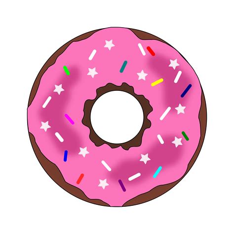Donut Png Transparent Image Download Size 2397x2400px