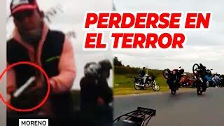 Patoteros En Motos Se Perdi En Moreno Y Lo Amenazaron Para Que Lleve