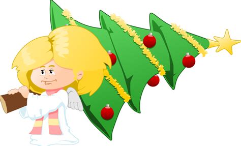 Christmas Tree Clipart Angel 20 Free Cliparts Download Images On