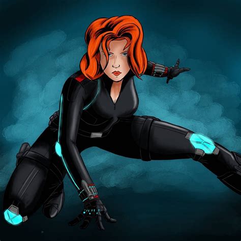 Black Widow No 29 Of My 100 Superherovillain Drawing Challenge I