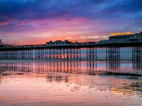 Stephen Elliott Photography Sunset At Brighton Pier