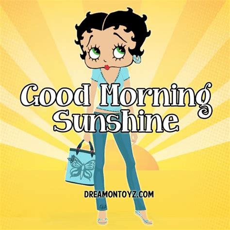 Click On Picture For Largest View Good Morning Betty Boop Images