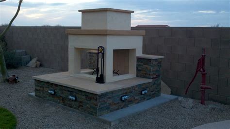 3 Great Ways To Finish Your Outdoor Fireplace Your Diy Outdoor