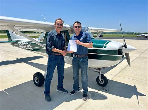 Aaron Jozwiak Recieves Private Pilot License