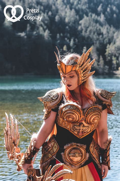 Valkyrie Pidgeot Armor And Bow Cosplay Patterns And Tutorial Pretzl