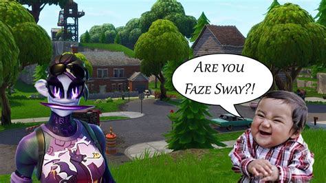 Playing Fortnite With Faze Sway Youtube