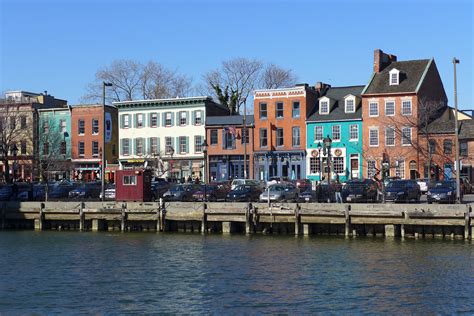 Fells Point Historic Water Front Neighborhood Originally A Center For